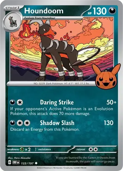 Image de la carte Pokemon Houndoom 133/30