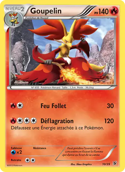 Image de la carte Pokemon Goupelin 10/39