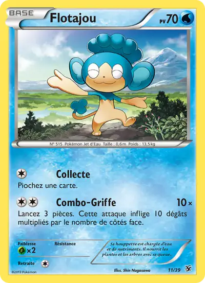 Image de la carte Pokemon Flotajou 11/39