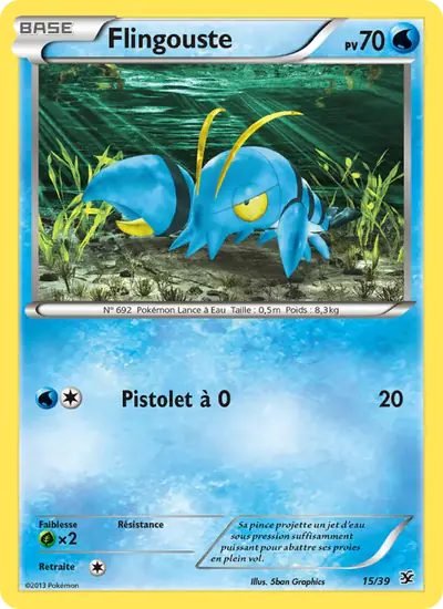 Image de la carte Pokemon Flingouste 15/39