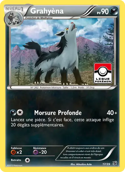 Image de la carte Pokemon Grahyèna 17/39