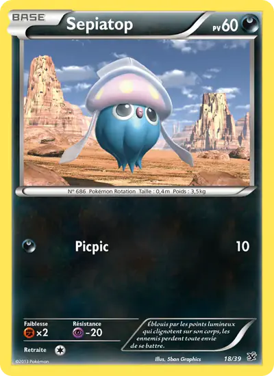 Image de la carte Pokemon Sepiatop 18/39