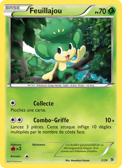 Image de la carte Pokemon Feuillajou 2/39
