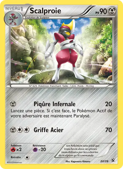 Image de la carte Pokemon Scalproie 20/39