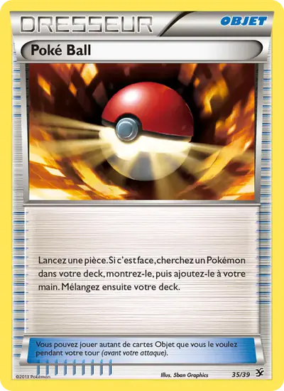 Image de la carte Pokemon Poké Ball 35/39