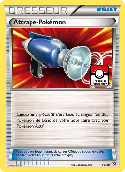 Image de la carte Pokemon Attrape-Pokémon 36/39