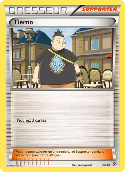 Image de la carte Pokemon Tierno 39/39