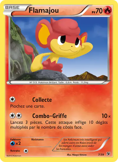 Image de la carte Pokemon Flamajou 7/39