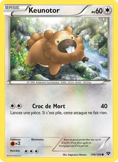 Image de la carte Pokemon Keunotor 106/146