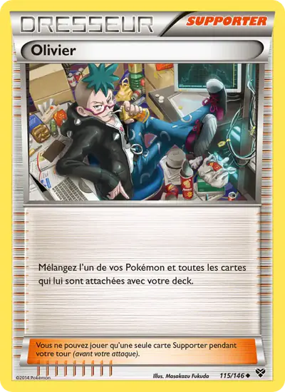 Image de la carte Pokemon Olivier 115/146