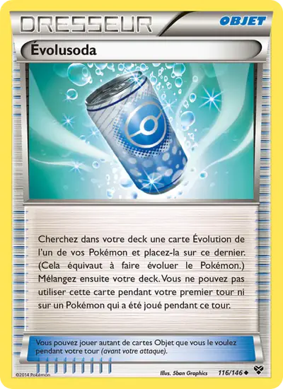 Image de la carte Pokemon Évolusoda 116/146