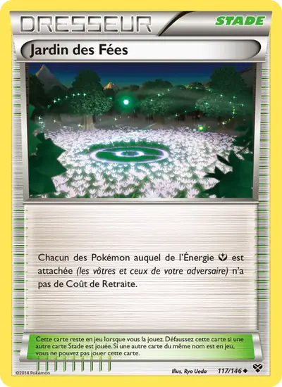 Image de la carte Pokemon Jardin des Fées 117/146