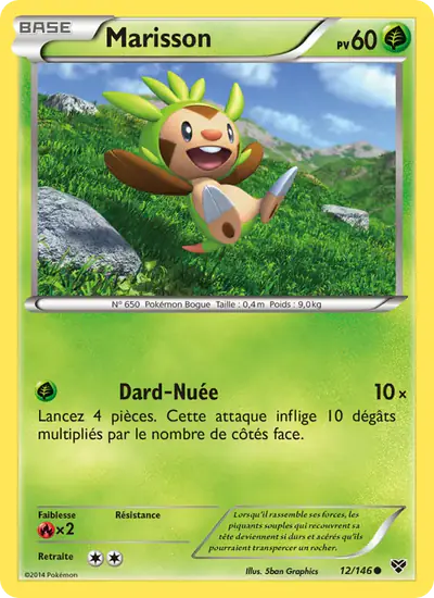 Image de la carte Pokemon Marisson 12/146