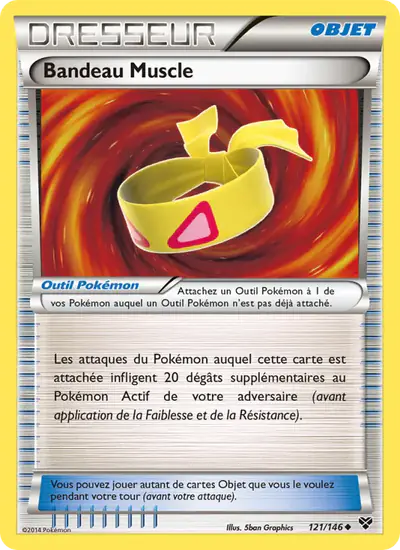 Image de la carte Pokemon Bandeau Muscle 121/146