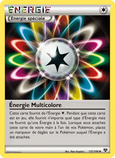 Image de la carte Pokemon Énergie Multicolore 131/146