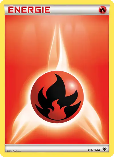 Image de la carte Pokemon Énergie Feu 133/146