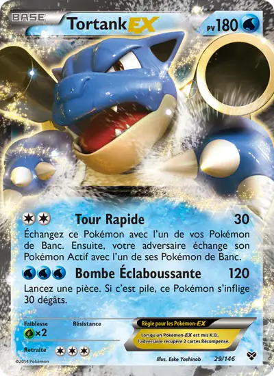Image de la carte Pokemon Tortank EX 29/146