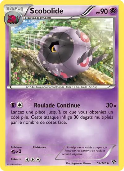Image de la carte Pokemon Scobolide 52/146