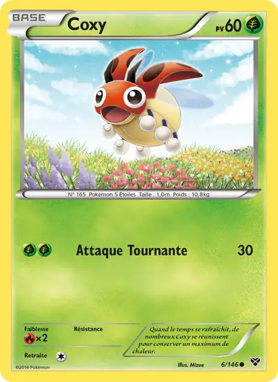 Image de la carte Pokemon Coxy 6/146