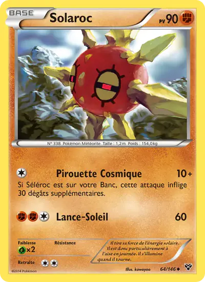 Image de la carte Pokemon Solaroc 64/146