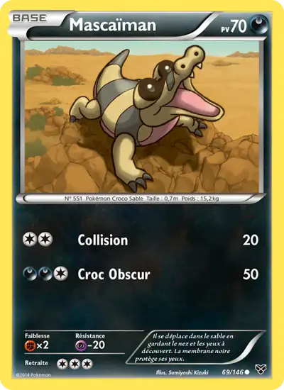 Image de la carte Pokemon Mascaïman 69/146