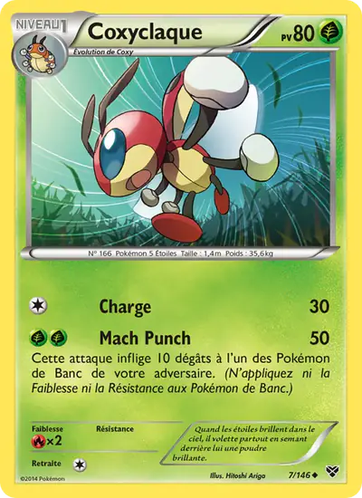 Image de la carte Pokemon Coxyclaque 7/146