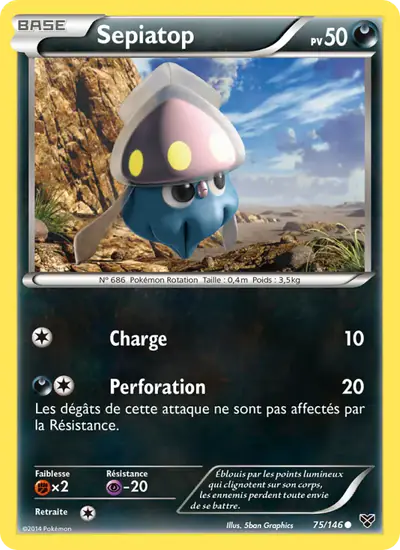 Image de la carte Pokemon Sepiatop 75/146