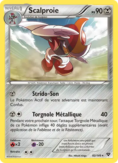 Image de la carte Pokemon Scalproie 82/146