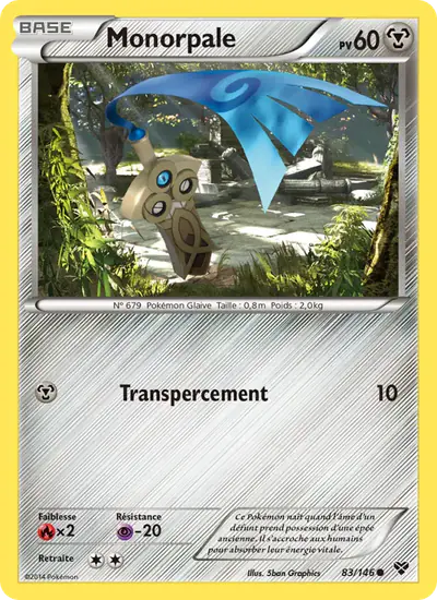 Image de la carte Pokemon Monorpale 83/146