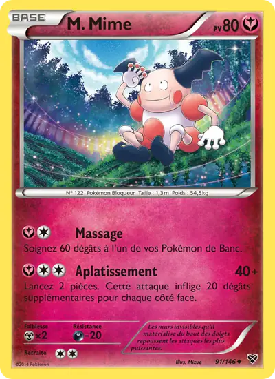 Image de la carte Pokemon M. Mime 91/146