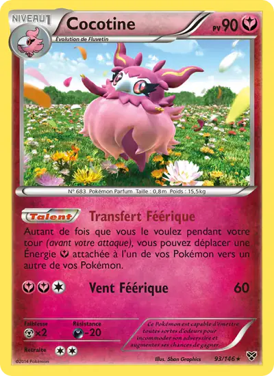 Image de la carte Pokemon Cocotine 93/146