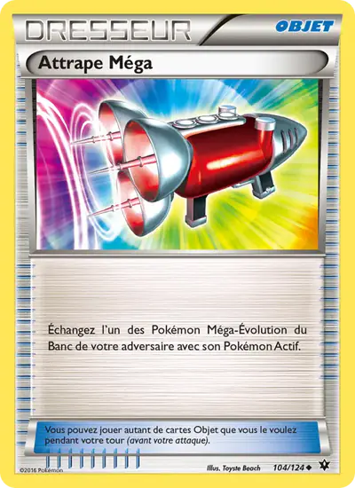 Image de la carte Pokemon Attrape Méga 104/124