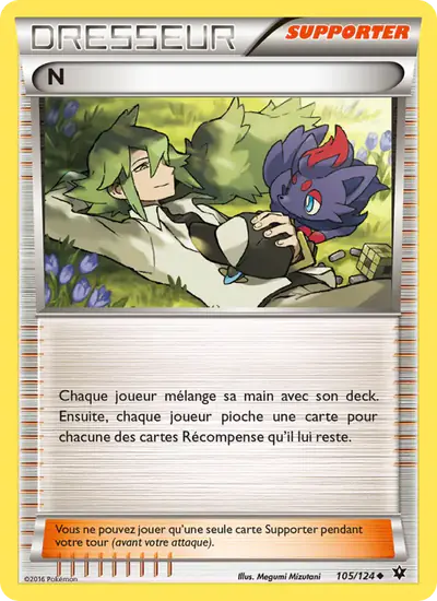 Image de la carte Pokemon N 105/124