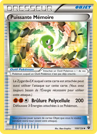 Image de la carte Pokemon Puissante Mémoire 108/124