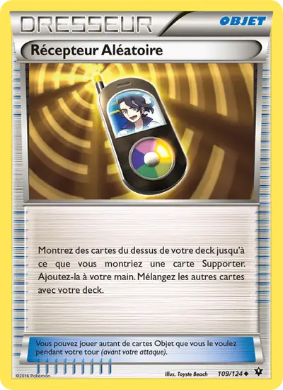 Image de la carte Pokemon Récepteur Aléatoire 109/124