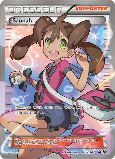 Image de la carte Pokemon Sannah 111a/124