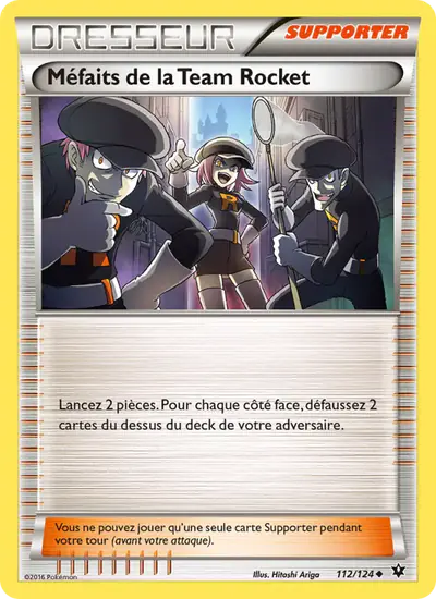Image de la carte Pokemon Méfaits de la Team Rocket 112/124