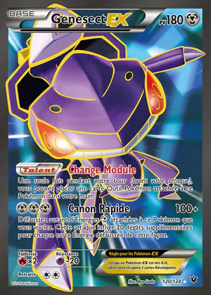 Genesect EX 120/124