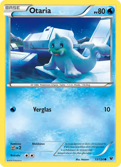 Image de la carte Pokemon Otaria 15/124