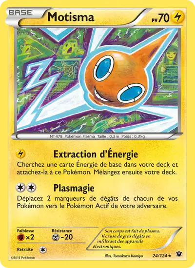 Image de la carte Pokemon Motisma 24/124