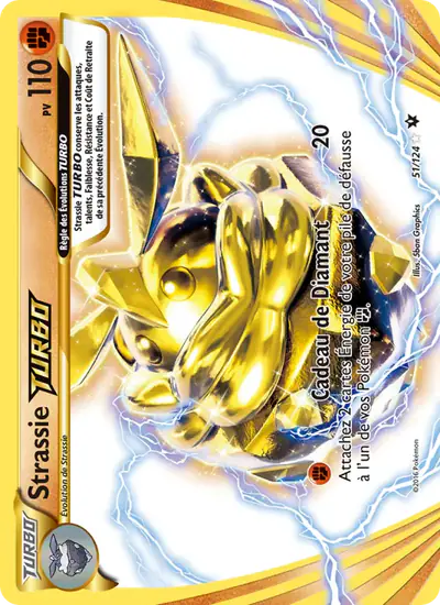 Image de la carte Pokemon Strassie TURBO 51/124