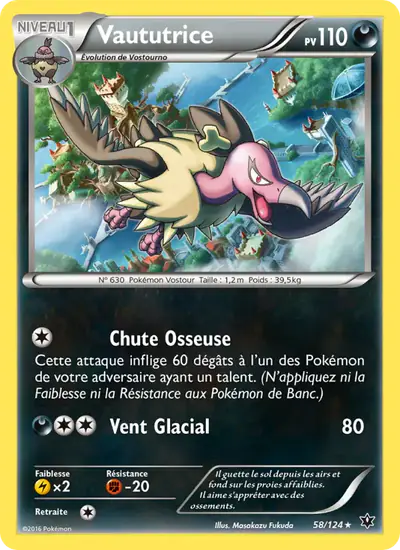 Image de la carte Pokemon Vaututrice 58/124