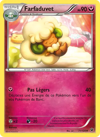 Image de la carte Pokemon Farfaduvet 71/124