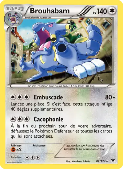 Image de la carte Pokemon Brouhabam 82/124