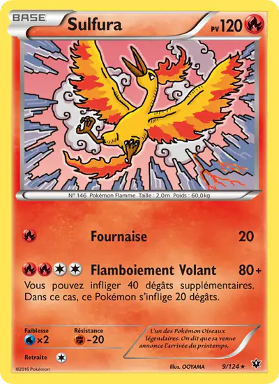 Image de la carte Pokemon Sulfura 9/124