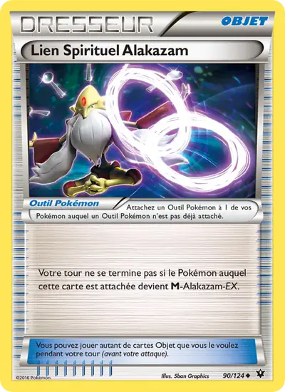 Image de la carte Pokemon Lien Spirituel Alakazam 90/124