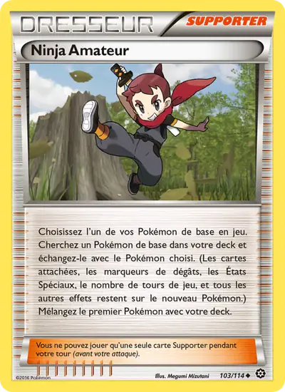 Image de la carte Pokemon Ninja Amateur 103/114