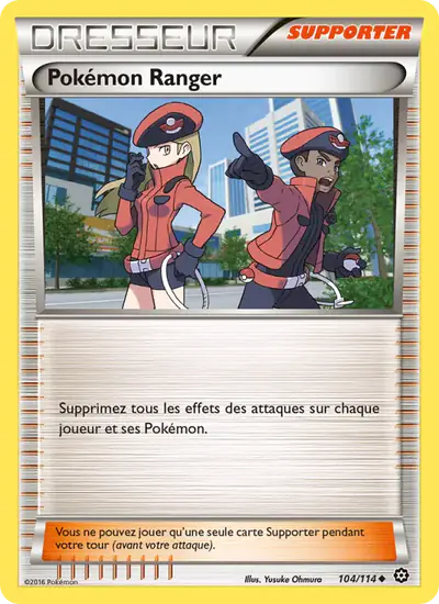 Image de la carte Pokemon Pokémon Ranger 104/114