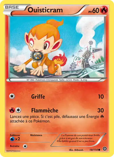 Image de la carte Pokemon Ouisticram 18/114