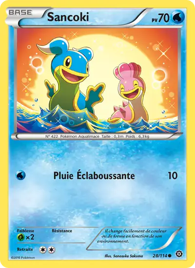 Image de la carte Pokemon Sancoki 28/114